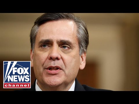 Jonathan Turley: 'This is wrong,' being mad is no basis for impeachment