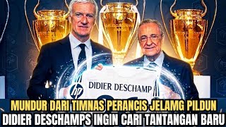 🚨 SURPRISING!! Withdrawing ahead of the election, Real Madrid is monitoring Didier Deschamps' sit...