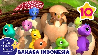 10 Telur Dinosaurus Kecil | Kartun & Lagu Anak Populer | @Little Baby Bum Bahasa Indonesia