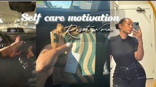SELF CARE MOTIVATION| RESETTING, WORK OUT, COOKING, LAUNDRY, HEALTHY HABITS, PRODUCTIVITY