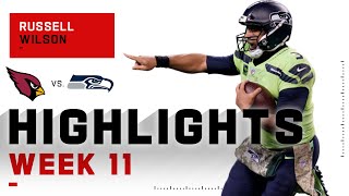 Russell Wilson Goes Up, Up, \& Away w\/ 2 TDs | NFL 2020 Highlights
