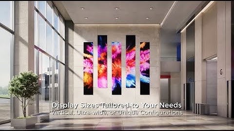 Shaping Innovation – ViewSonic LDC Series Customizable All-in-One LED Displays