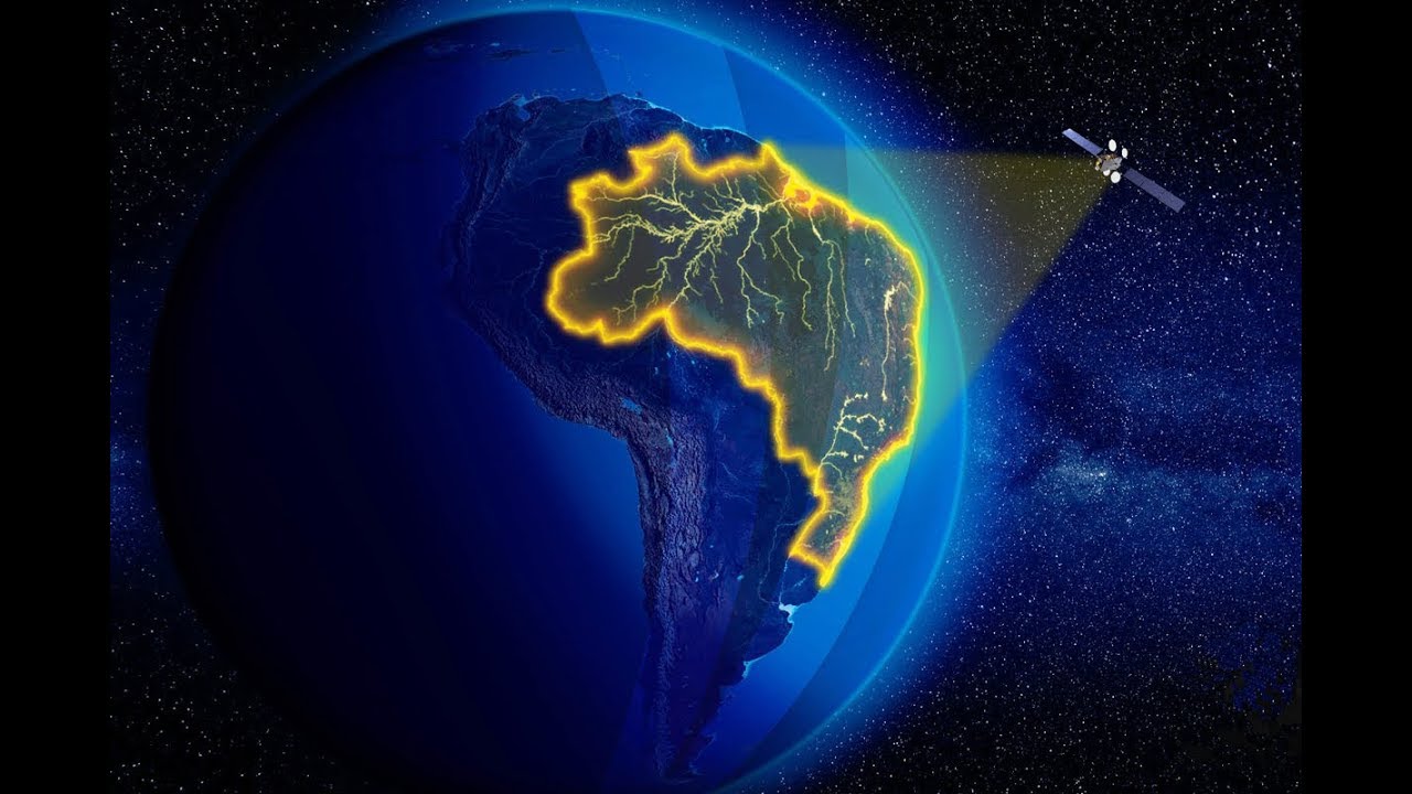 Orbita De Um Satélite Geoestacionário Youtube