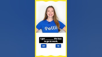 On & In Quiz #shorts #english #learnenglish #grammar #preposition