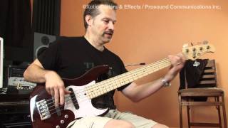 Interview with Vail Johnson "Xotic Bass XJ-1T 5-string Black Cherry"