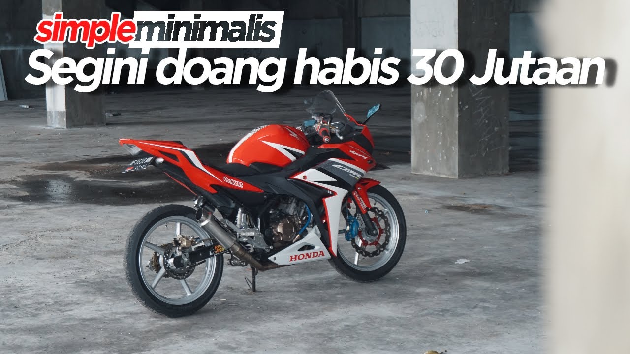 Review Modif Akhir Tahun CBR Simple Minimalis YouTube