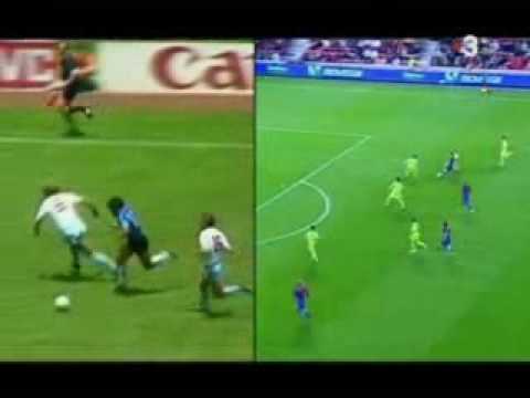 Messi Super Goal VS Maradona 1986