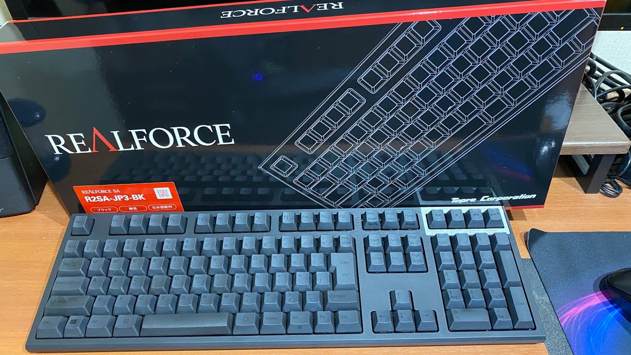 高級キーボードを買いました（東プレ） My Favorite Keyboard of PC. Topre REALFORCE R2SA-JP3