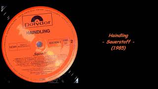 Haindling - Sauerstoff (1985)