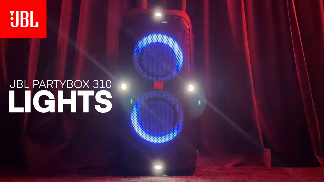 Jbl Partybox 310 Lights 🪩🔊 - YouTube