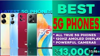 Top 5 Best 5G Phone Under 13000   All 5g Support   Powerful Camera   Best Smartphone Under 13000