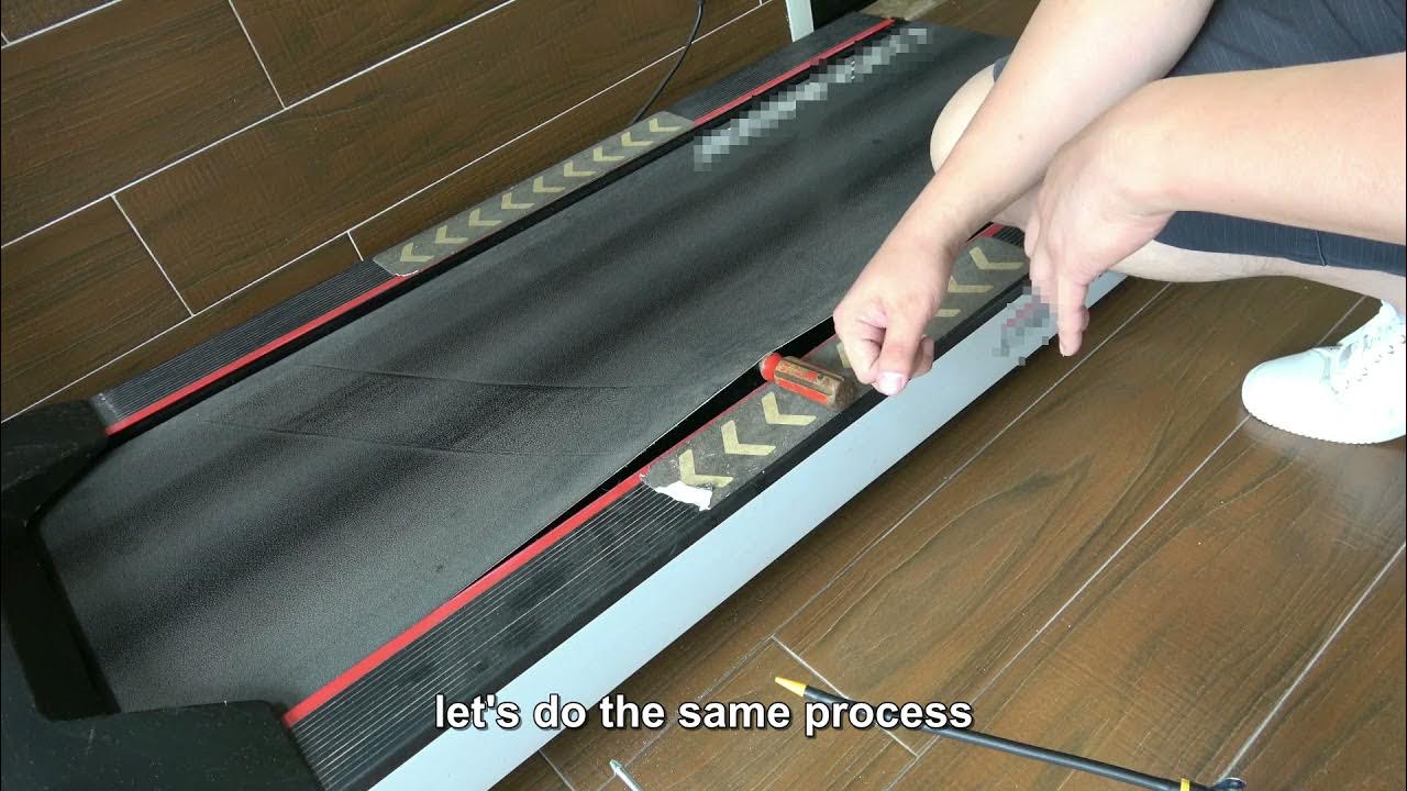 Treadmills Maintenance How to lubricate a treadmill belt YouTube