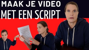 Video opnemen met een script en toch spontaan overkomen: dit is dé truc #video #marketing