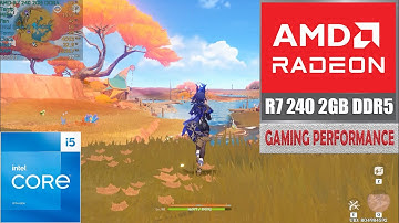 AMD R7 240 2GB DDR5 Gaming test