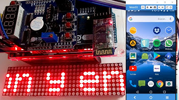 Cómo programar Módulo de Matriz de Puntos 4-en-1. Pantalla para Arduino MEGA y MAX7219 Parte1 de 3