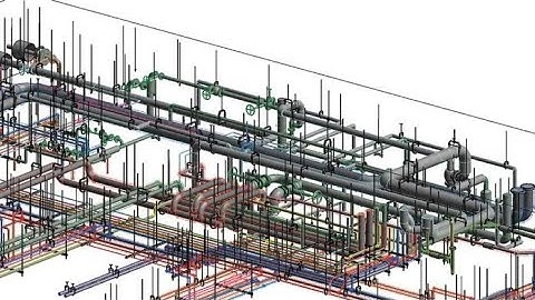 Creating CHW piping in Revit and HVAC data formating in Revit