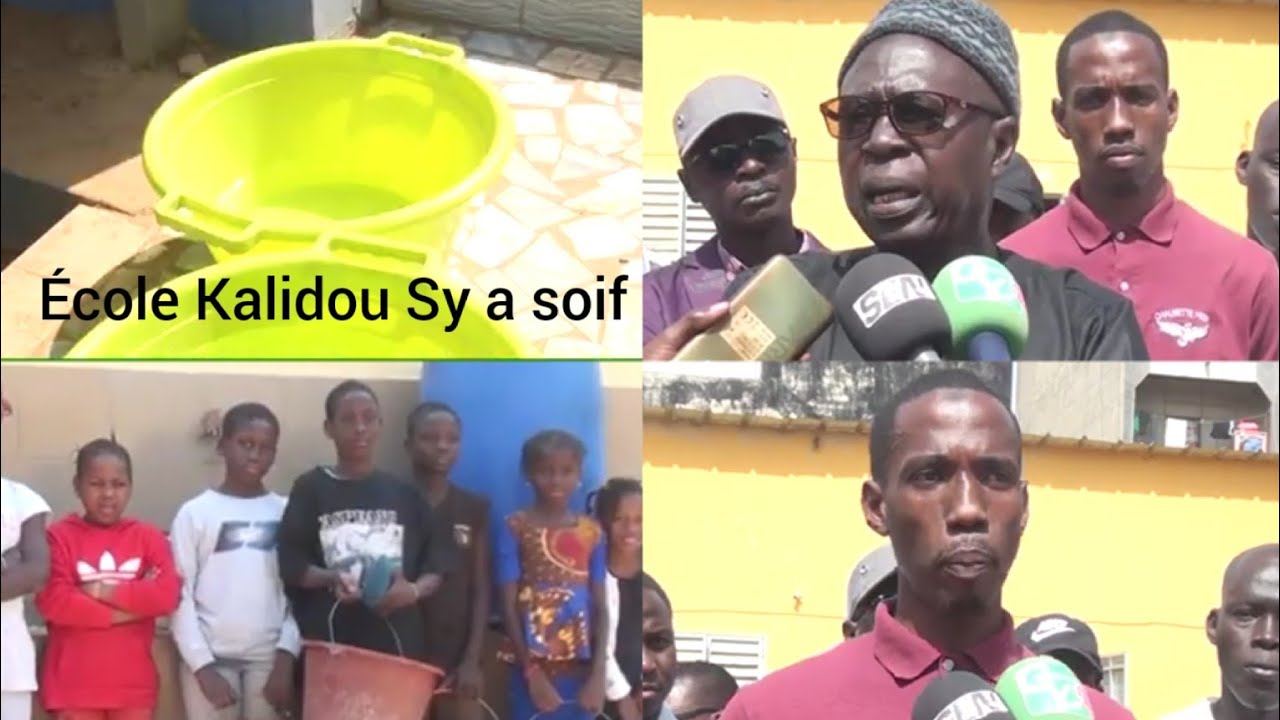 Grand Yoff - Aucune goutte d'eau dans certaines écoles : les enseignants lèvent le ton et menacent