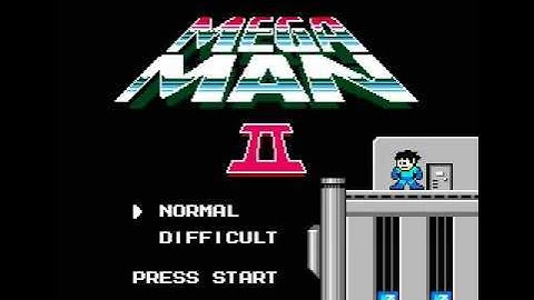 Mega Man II - Title Screen
