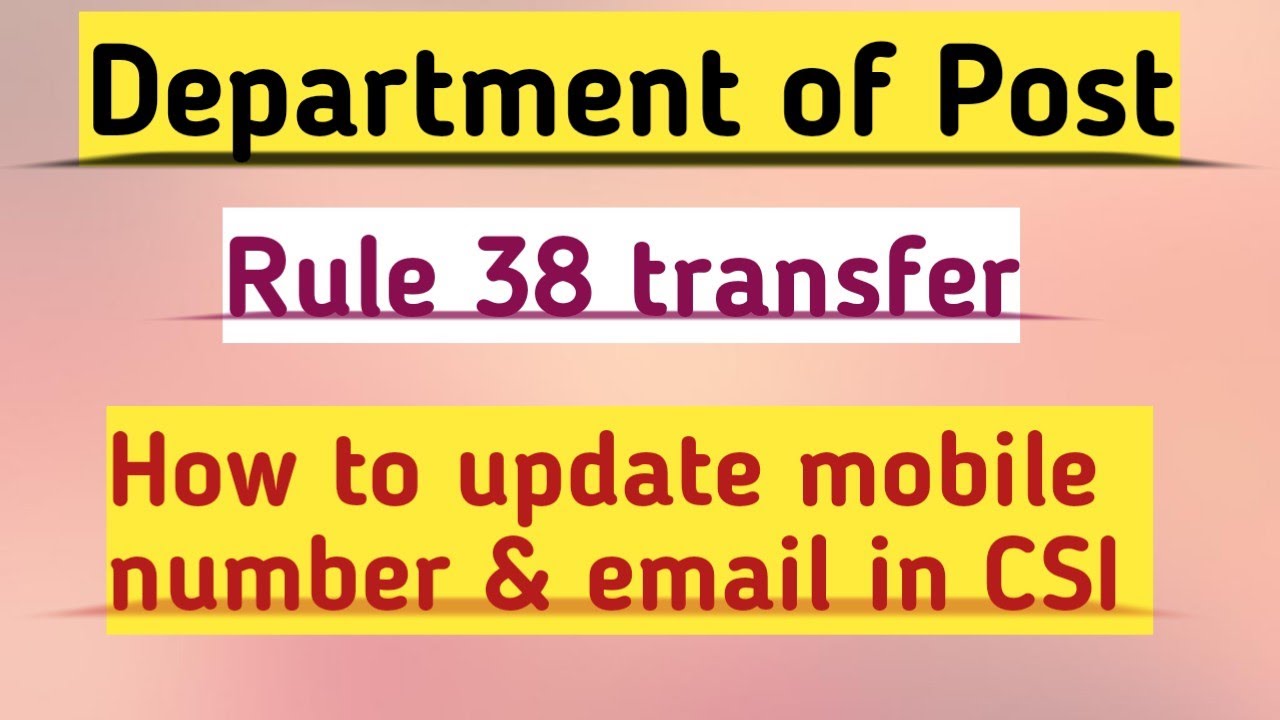 how-to-update-mobile-number-and-email-in-csi-sap-youtube