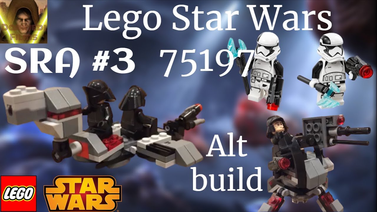 Lego Star Wars 75197 Speed Build, Review, and Alternative Build - SRA #3