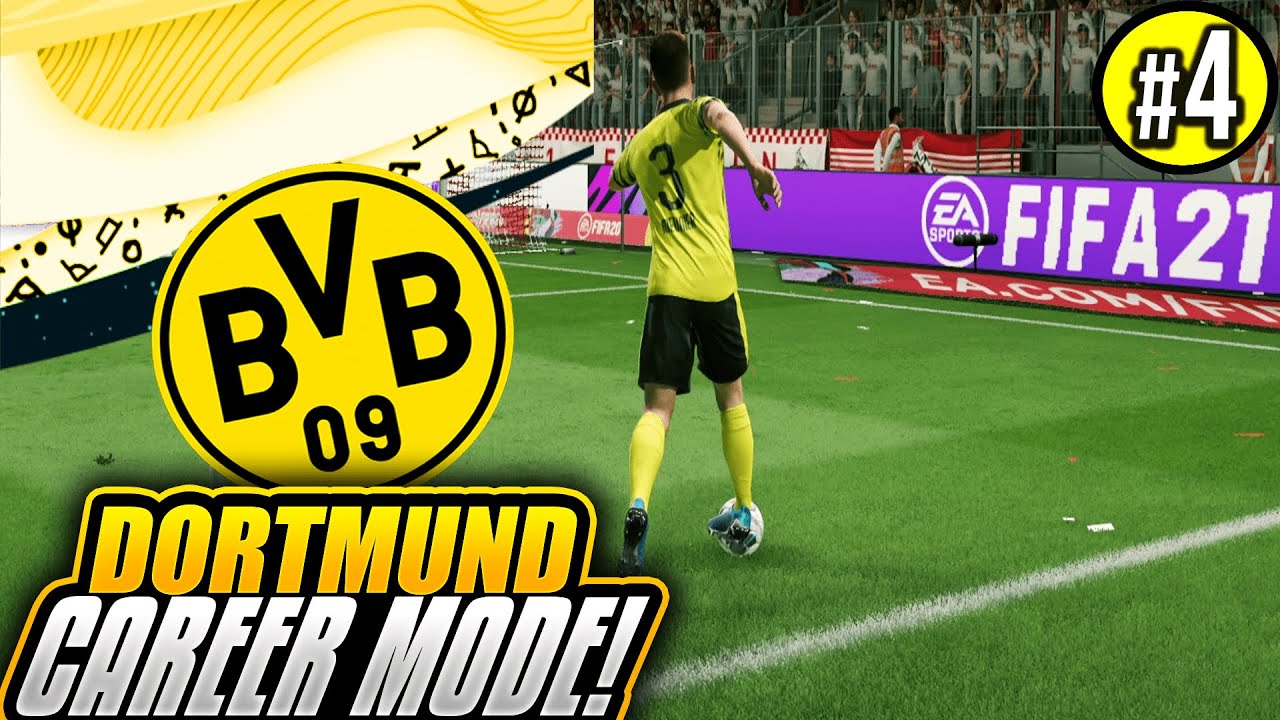 FIFA 21 BORUSSIA DORTMUND MODDED CAREER MODE SOOOO MANY GOALS