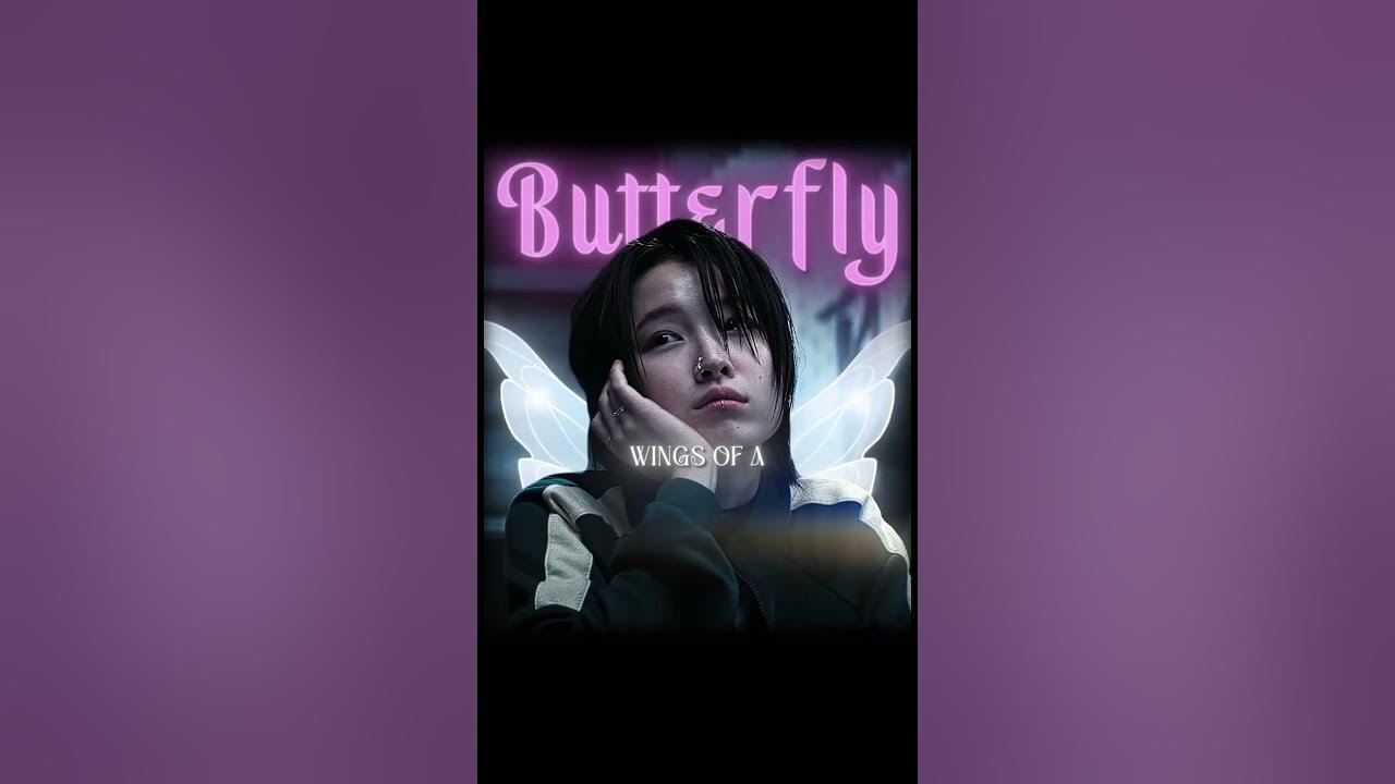 Wings of a butterfly/eyes of a tiger