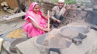धान से चिउड़ा कैसे बनाते है।गांव में चिउड़ा बनाने की प्रक्रिया। dhan se chiuda kaise banate hi।