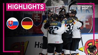 Slowakei - Deutschland |IIHF Eishockey-WM | MAGENTA SPORT Resimi