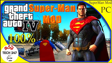 INSTAL SUPERMAN MOD IN GTA IV||FREE||WITH POWERS||TAMIL||LOWEND PC/LAPTOP|