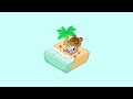 Animal crossing  relaxing music with ocean waves 