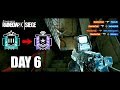 Impossible CLUTCH - Solo - Road To Diamond - Day 6 - Season 2 - Rainbow Six Siege