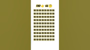 find the odd number 🤔 #iqtest #emojichallenge #quiz #puzzle #findnumber#viralshort #shortsfeed#video