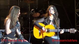 Vanesa Martín y Malú "No te pude retener" Córdoba (6-4-13)