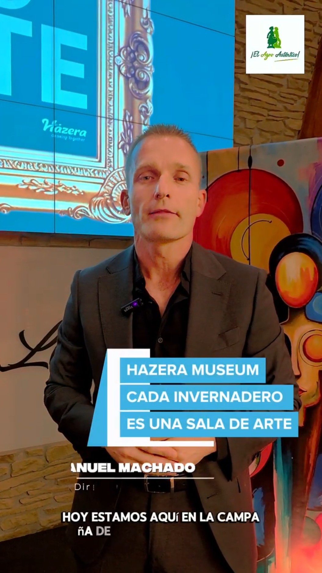 Hazera Museum. Cada invernadero es una sala de arte