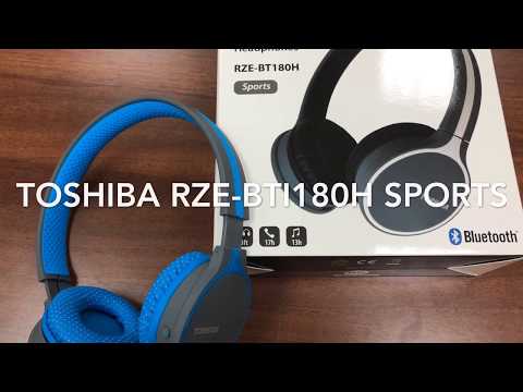 Toshiba RZE-BT180H headphones | Unboxing