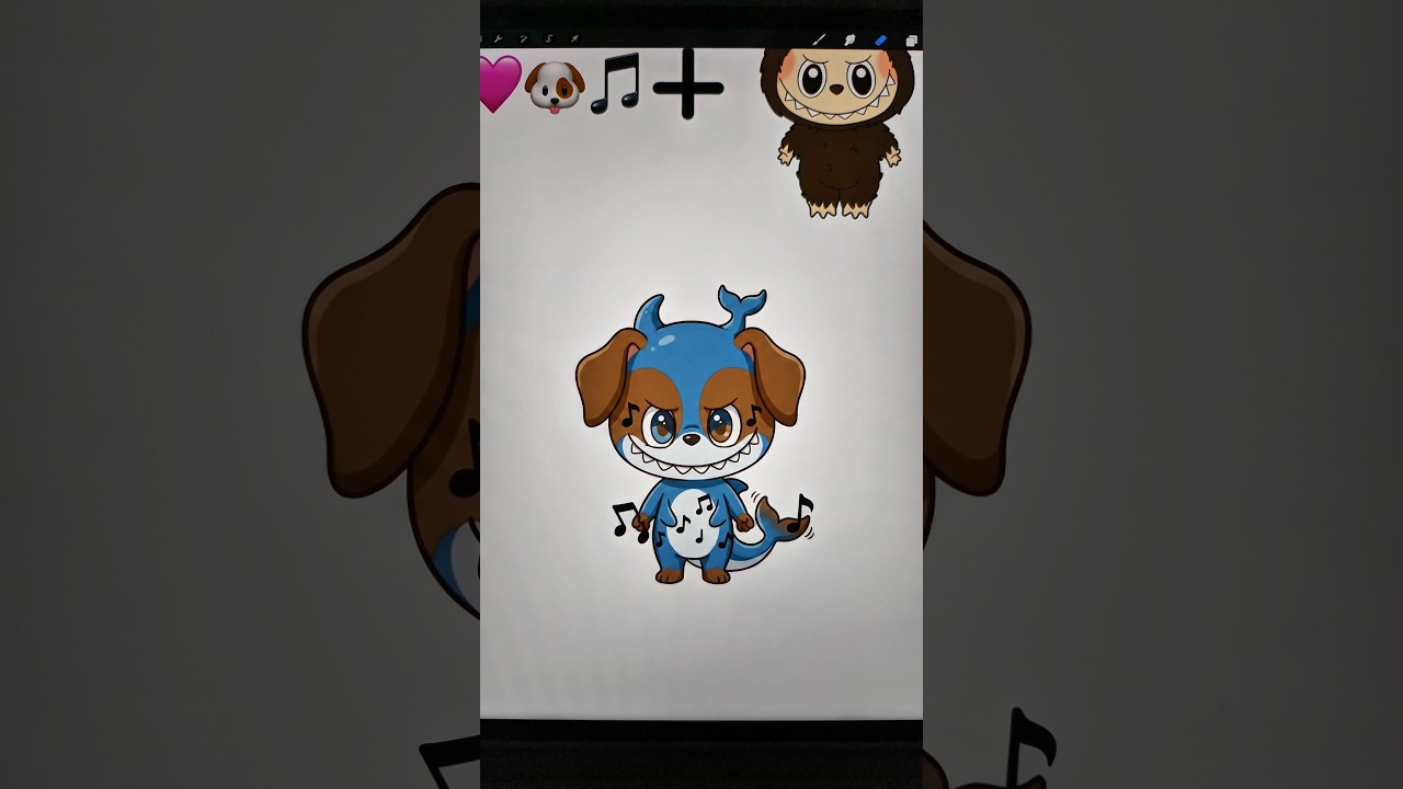 🐬🩷🐶🎵 В стиле Лабубу | Следующий? 