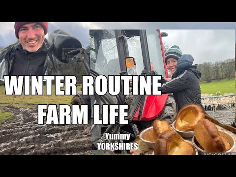 JANUARY - DAY IN THE LIFE OF A FARMER!