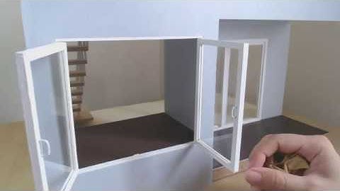 Tutorial DIY miniature 1/12  Paper Hinges (very strong!)