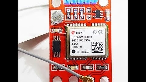 HOW TO USE GPS NEO 6M V2 ublox using ARDUINO