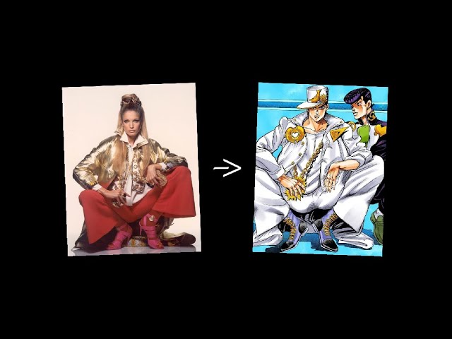 JOL على X: Love it when jojo characters pose with their stand behind them   / X