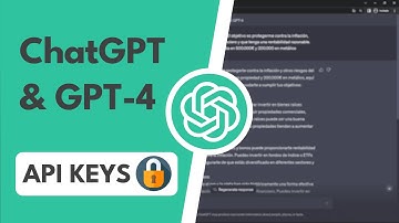 Cómo conseguir y usar API Keys de OpenAI🔥 para ChatGPT & GPT-4 ✅