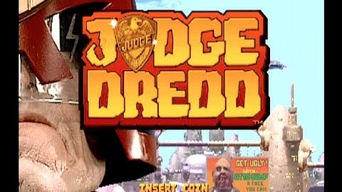 Judge Dredd - Arcade Gameplay - Midway 1992 unreleased