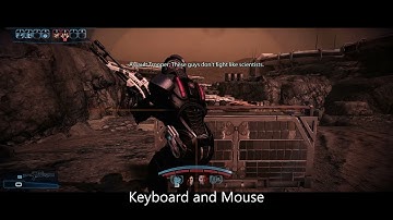 Mass Effect Legendary Edition Sniper Keyboard and Mouse(broken) Vs Joystick(working)