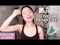ASMR MASSAGE FOR TMJ PAIN RELIEF [Gua Sha & Acupressure Technique] ♡ Lémore ♡