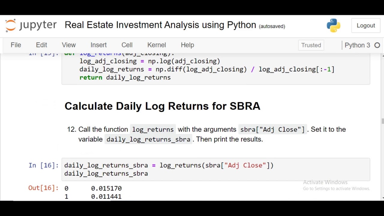 Real Estate Investment Analysis using Python - YouTube