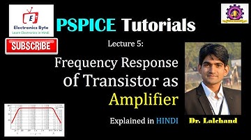 How to Simulate Frequency Response of Amplifier  (Frequency Response of  Amplifier Using PSPICE)