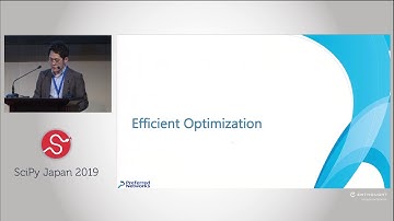 Optuna: A Define-by-Run Hyperparameter Optimization Framework | SciPy Japan | Shotaro Sano, et al