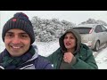 Accident in snowfall Parul lost control of skate 🇬🇧|Indian vlogs in England| Rohit Sangwan Family