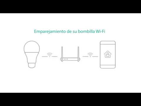 Foco LED Wi-Fi RGB+W multicolor de 10 W - Steren Colombia