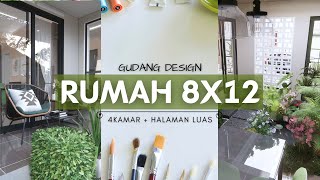 EP10- Denah Rumah Minimalis 8x12 4 kamar tidur & Taman belakang luas! EP10- Denah Rumah Minimalis 8x12 4 kamar tidur & Taman belakang luas!